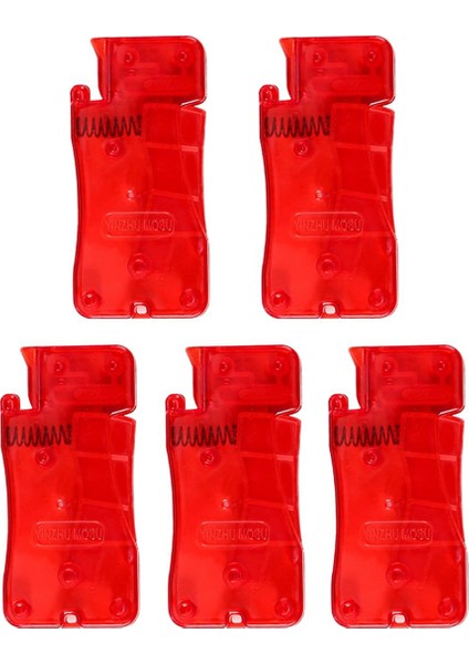 El Dikiş Yeni Basit Iğne Iş Parçacığı Kullanımı Kolay Iğne Dişleri Aracı Kırmızı 5 Adet (Yurt Dışından)