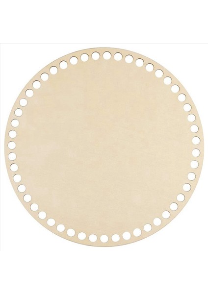 3pc 20CM Doğal Ahşap Sepet Alt Delikli Dıy Örgü Için Daire Boş Ahşap Taban Tığ Torbası Alt Şekillendirici Zanaat (Yurt Dışından) fiyatları