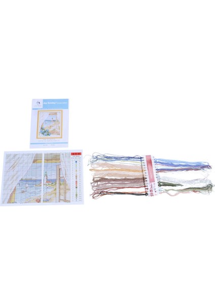 2 Set Dıy El Çapraz Dikiş Seti Nakış Seti 14CT Ev Dekorasyonu 33 x 40CM ve 35 x 35CM (Yurt Dışından) fiyatları