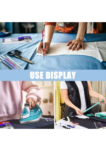 8 Adet 64 Doldurma ile Kumaş Için Silinebilir Kalemler Dikiş Kapitone Nakış Terzilik Için Kumaş Işaretleme Kalemleri (Yurt Dışından) fiyatları