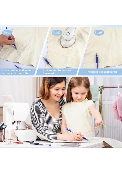 8 Adet 64 Doldurma ile Kumaş Için Silinebilir Kalemler Dikiş Kapitone Nakış Terzilik Için Kumaş Işaretleme Kalemleri (Yurt Dışından) indirimleri