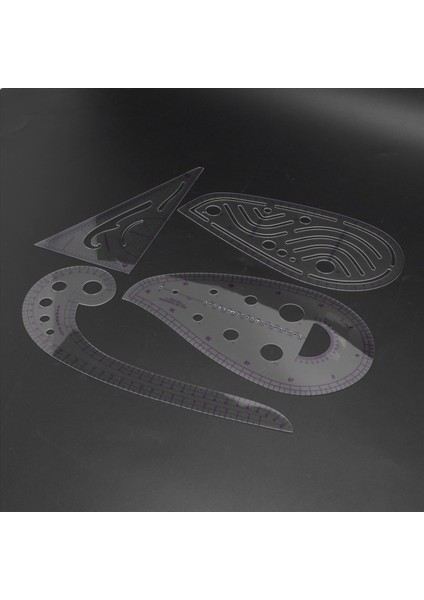 Dikiş Cetveli Seti (16 Adet) - Metrik Cetvel Seti Fransız Eğri Desen Derecelendirme Cetvel 4 Stil Tasarımcılar Için (Yurt Dışından) modelleri