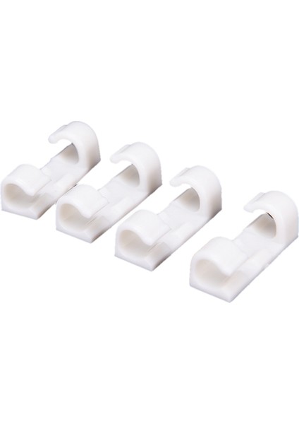 40PCS Tel Sabitleme Kelepçesi Klipsi Masaüstü Tel Temizleme Klipsleri Kelepçeler Kablo Klips Cihazı USB Kordon Klipsleri Tutucu Organizatör (Siyah Beyaz) (Yurt Dışından) fiyatları