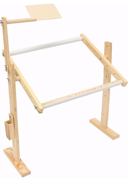 Ayarlama Masif Ahşap Çerçeveler Tabloda Çapraz Sap Nakış Zemini Iğne Işi Dikiş El Yapımı Aletler Çapraz Dikiş Braketi (Yurt Dışından) modelleri