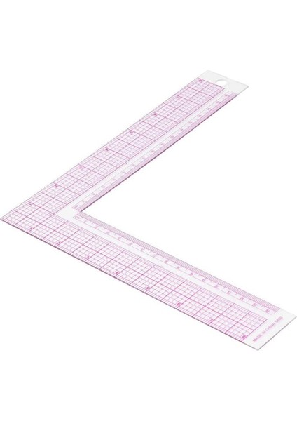 Dikiş Tedbir Hükümdarları 90 Derek L Şeker Kare Cetvel Metrik ve Imparatorluk Giyim Cetveli Terzi Zanaat Aracı (Yurt Dışından) fiyatları