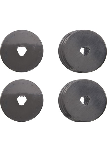 10PCS 45MM Rotary Kesici Bıçaklar Olfa Fiskars Clover Dikiş Kutusu ile Kapitone (Kesici Dahil Değildir) (Yurt Dışından)