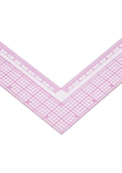 Dikiş Tedbir Hükümdarları 90 Derek L Şeker Kare Cetvel Metrik ve Imparatorluk Giyim Cetveli Terzi Zanaat Aracı (Yurt Dışından) fırsatları