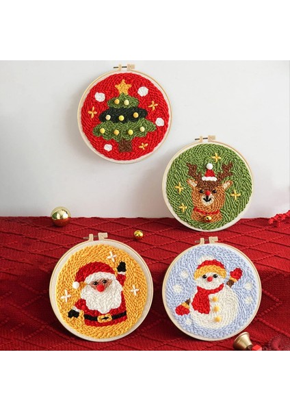 1 Set Yumruk Iğne Seti Yumruk Iğne Nakış Aletleri Ayarlanabilir Yumruk Iğne Uygulaması El Dikiş Severler Için Ayarlanmış (Yurt Dışından) fiyatları