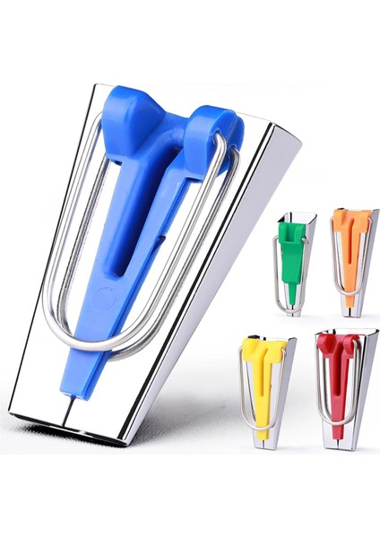 5 Boyut Önyargı Bandı Yapımcıları Kumaş Kapitone Dikiş Özelleştirme Katı Önyargı Kapitone Aracı Için Önyargı Bağlayıcı Bant Yapma Aracı (Yurt Dışından)