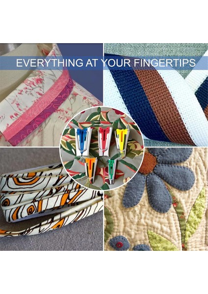 5 Boyut Önyargı Bandı Yapımcıları Kumaş Kapitone Dikiş Özelleştirme Katı Önyargı Kapitone Aracı Için Önyargı Bağlayıcı Bant Yapma Aracı (Yurt Dışından) fırsatları