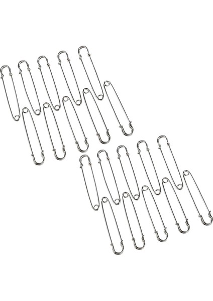 20 Adet 4 Inç Büyük Metal Güvenlik Pimi-Ağır ve Malzeme Tuvalini Tutacak Yeterince Big ve Güçlü (Yurt Dışından)