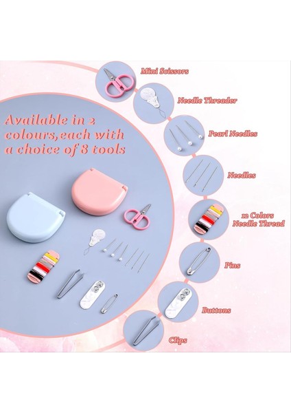 20 Paket Mini Seyahat Dikiş Kiti Taşınabilir Dikiş Alet Kitleri Dıy Dikiş Malzemeleri Plastik Dikiş Kiti Dıy Dikiş Malzemeleri (Yurt Dışından) fırsatları