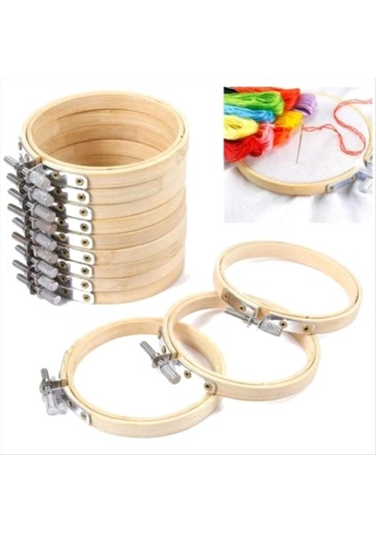 40CM Dıy Haçlar Dikişler Nakış Çemberi Bambu Çember Çember Halka Desteği Ahşap Iğne El Sanatları Araçları (Yurt Dışından) modelleri