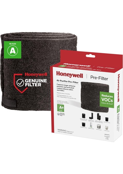Premium Koku Azaltıcı Hava Temizleyici Yedek Ön Filtre, Hrf-App1 / Filtre (A)