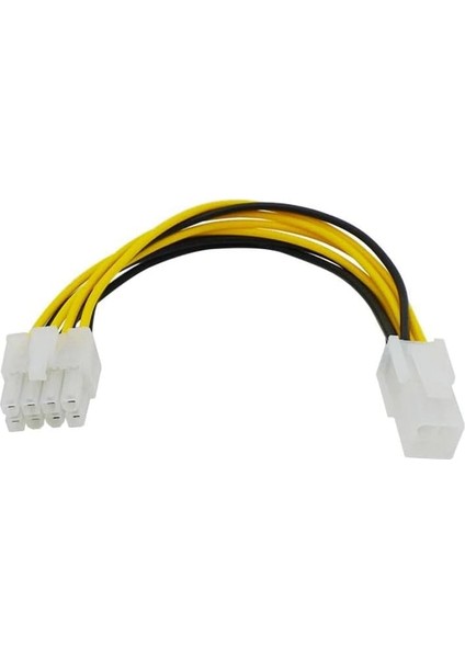 Plus PX-4261 4 Pin To 8 Pin Psu Güç Çevirici, Anakrt 4pini 8 Pine Çevirici Kablo
