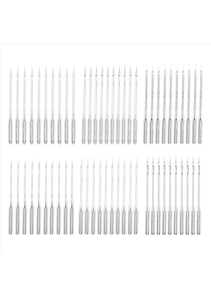 Dikiş Makinesi Iğneleri 60 Pcs Evrensel Beyaz Dikiş Makinesi Iğneleri Kot Kot Pantolon Için Dikiş Makinesi Aksesuarları (Yurt Dışından) modelleri