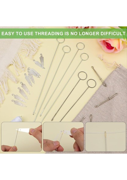 20PCS Dikiş Yüzüğü Flipperhook Dikiş Döngü Turner Kancaları Çizme Ceketler Için Drawstring Thread Aracı Hoodies (Yurt Dışından) modelleri