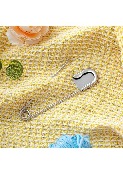 20 Adet 5 Inç Jumbo Paslanmaz Çelik Güvenlik Pimleri Büyük Ağır Dereceli Döşeme Dikiş Yoksusu Için Büyük Güçlü Çamaşır Pimleri (Yurt Dışından) fırsatları