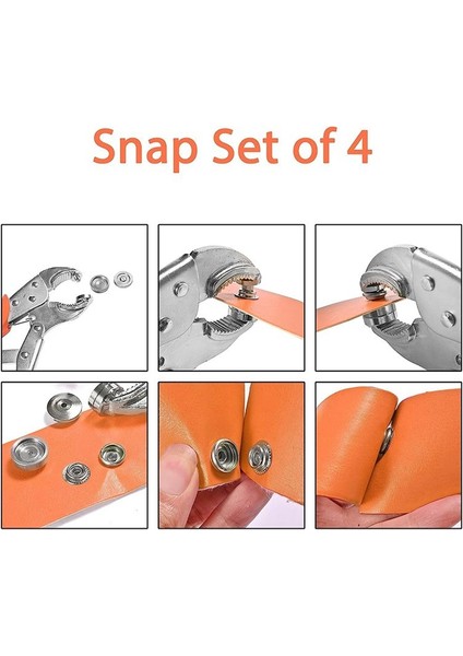 Snap Darfener Kiti Snap Düğmeleri Için Ayarlanabilir Pense Tekne Kapakları Için Snap Düğmesi ile Snap Depoener Tool Kiti Tuval (Yurt Dışından) fırsatları