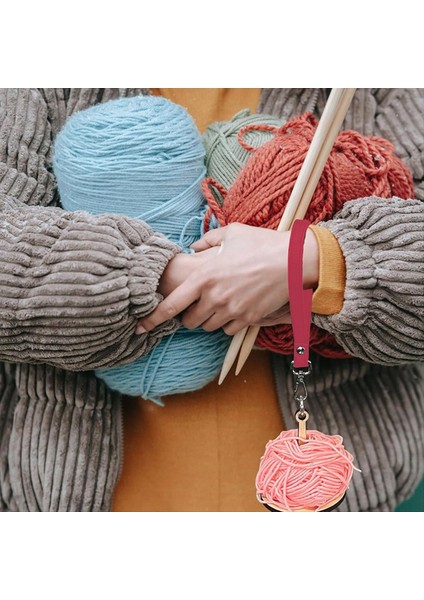 Taşınabilir Bilek Iplik Tutucu Ahşap Twirling Mekanizması Örme Için Tığ Işaretleri Için Iğneler Iğneleri Zanaat Sevgilileri Için Ler (Yurt Dışından) modelleri