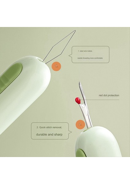 2&#39 De Gerilebilir Dikiş Dikiş Rippers Manuel Dikiş Aletleri Ev Dikiş Aksesuarları Iğne Çalışma Desenleri Sarı (Yurt Dışından) modelleri
