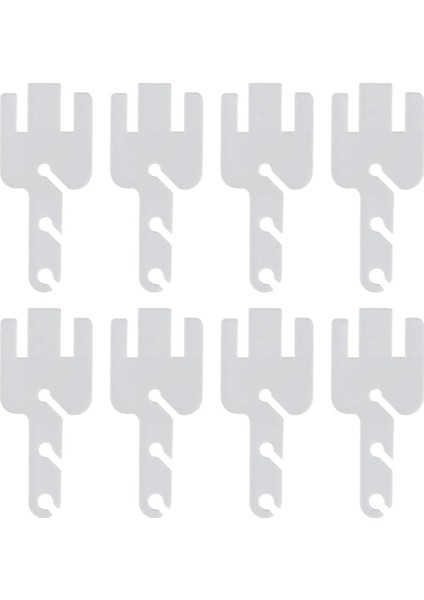8pcs Iplik Örgü Makinesi Gergin Addi/king/express Örgü Araçları Için Açık Akrilik Asit Gerilim Çubukları Aksesuar (Yurt Dışından)