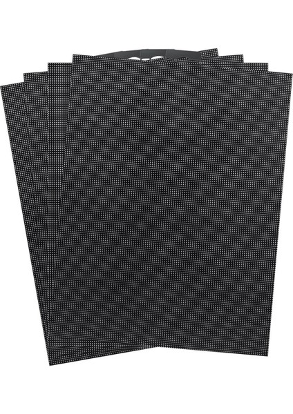 4 Pcs 14 Plastik Mesh Tuval Sayfası 14 Ct Plastik Aida Çapraz Dikiş Için Mücevher Organizatörü (11X8INCH) Siyah Yapmak Için (Yurt Dışından)