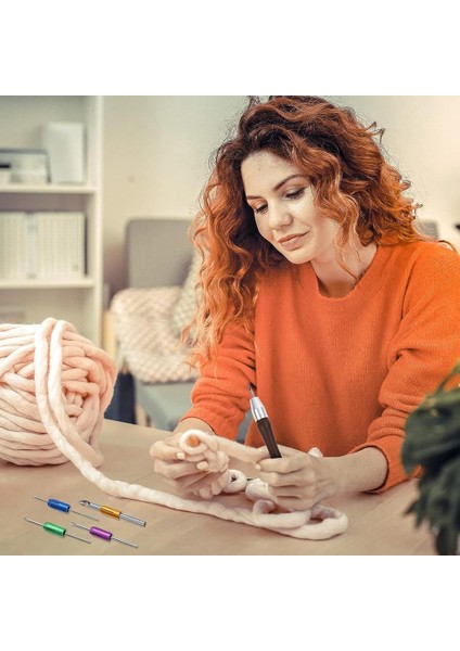 Havlu Yorgan Masa Örtüleri Için Ayarlanabilir Iğne Ahşap Tutam Nakış Iğnesi Konforlu Dikiş Aracı (Yurt Dışından) indirimleri