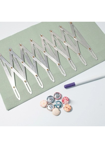 Dikiş Göstergesi Ayarlanabilir Genişletilebilir Dikiş Göstergesi Düğmesi Kılavuzu Düğmeler Için Pleats Dıy Perde Aksesuarları (Yurt Dışından) indirimleri