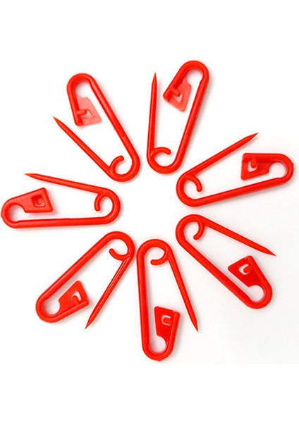 200PCS Renkli Plastik Güvenlik Pimi 2 3 cm Siyah ve Beyaz Gül Kırmızı Sarı Mavi Yeşil Küçük Işaret Plastik Pim (Yurt Dışından) fiyatları