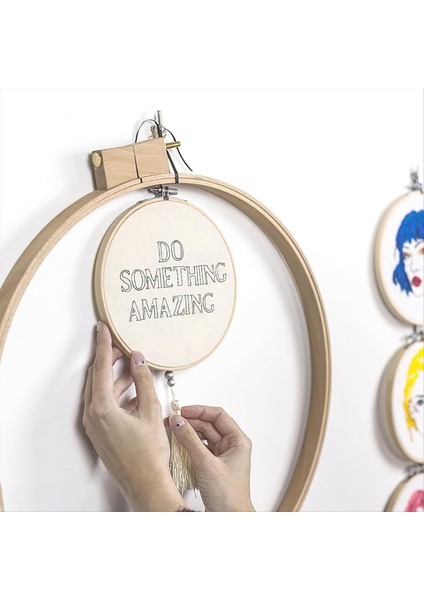 10 Adet Nakış Çemberleri 6 Inç Ayarlanabilir Bambu Daire Çember Halkası Ev Süsleri Zanaat Için Toplu (Yurt Dışından) indirimleri