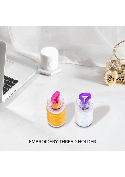 Bobbin Buddies - Tread Clips - Ipliklerinizi Iplik Makaralarınızla Uyumlu Tutun Bobbins Organizatör ve Koruyucu (50 Adet) (Yurt Dışından) fiyatları