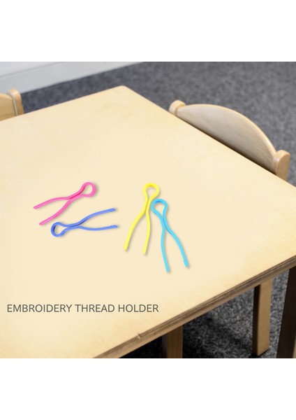 Bobbin Buddies - Tread Clips - Ipliklerinizi Iplik Makaralarınızla Uyumlu Tutun Bobbins Organizatör ve Koruyucu (50 Adet) (Yurt Dışından) fırsatları