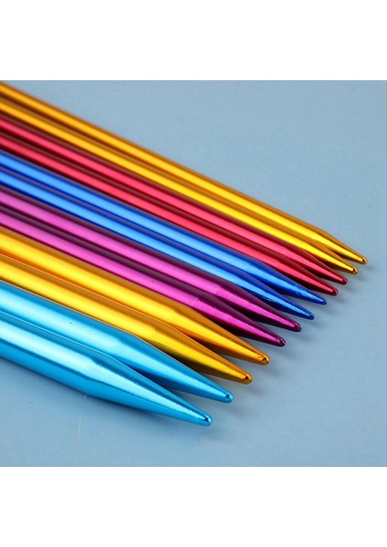 14 Adet Paslanmaz Çelik Örgü Iğneleri Yeni Başlayanlar Için El Yapımı (2-10MM) 25 cm Için Sivri Iğneler Örgü Tığ Işi Malzemeleri (Yurt Dışından) fırsatları