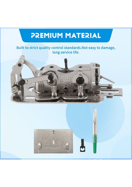 Bilgisayar Düz Araba Endüstriyel Dikiş Makinesi Parçaları Düz Araba Ayarlanabilir Anahtar Deliği Açıcı Buttonole Aksesuarları (Yurt Dışından) indirimleri