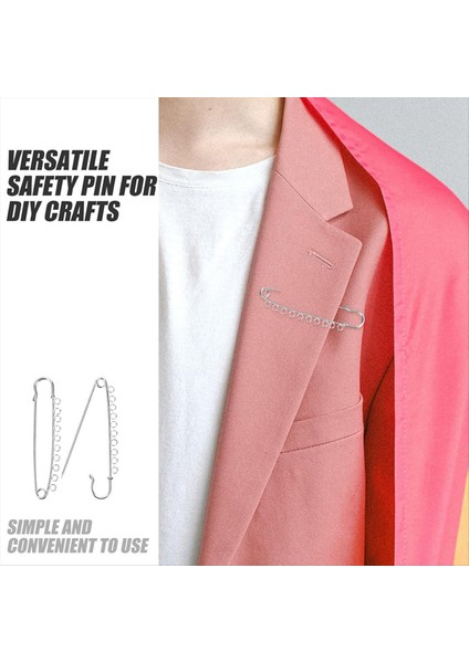 4pcs Büyük Güvenlik Pimleri Metal Broş Pimleri Kilt Pimleri Giysileri Battaniyeler Için Bağlanıcılar Etekler Kapitone Örgü Diy El Sanatları (Yurt Dışından) modelleri