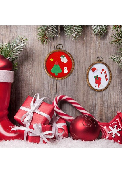 10 Adet Nakış Çemberleri Taklit Edilen Ahşap Nakış Dairesi Yuvarlak Ekran Çerçeve Çemberi Sanat Zanaat Dikiş ve Asılı (Yurt Dışından) indirimleri