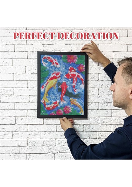 Koi Balık Elmas Boyama Kitleri Yetişkinler Için Nakış Zanaat Dekoru Çapraz Dikiş Kitleri Ev Duvar Dekorasyonu Için Araçlar (Yurt Dışından) indirimleri