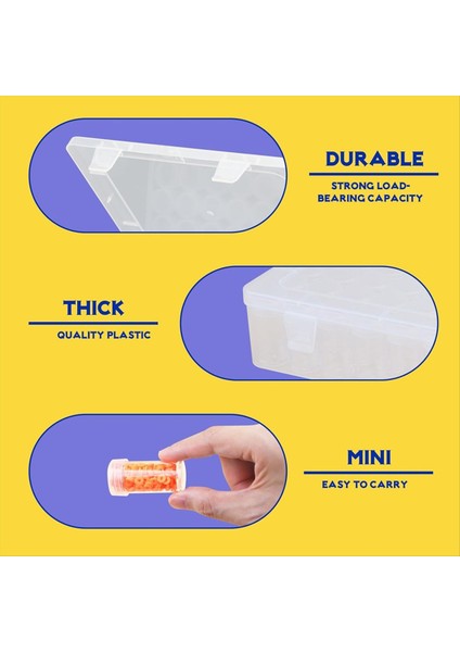 Elmas Art Depolama Kapları 60 Yuvalar Plastik Boncuk Organizatör Kutusu ve Çeteler Etiketleri Zanaat Tohumlar Noktalar Için Sanat Depolama (Yurt Dışından) fiyatları