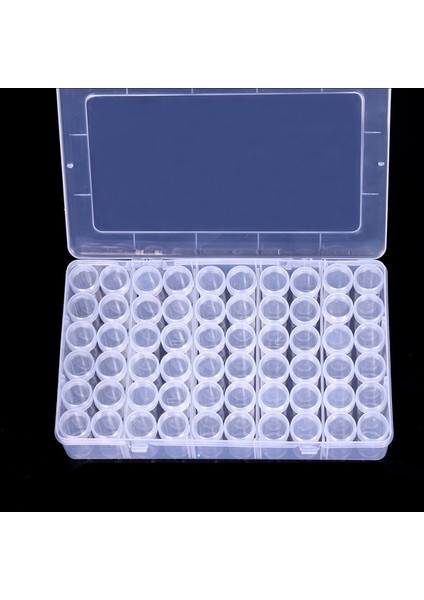 Elmas Art Depolama Kapları 60 Yuvalar Plastik Boncuk Organizatör Kutusu ve Çeteler Etiketleri Zanaat Tohumlar Noktalar Için Sanat Depolama (Yurt Dışından) fırsatları