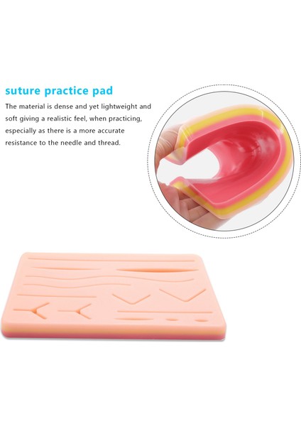 8x Cilt Sütü Eğitim Kiti Pad Sütü Eğitim Kiti Suture Pad Travma Aksesuarları Uygulama ve Eğitim Kullanımı (Yurt Dışından) modelleri