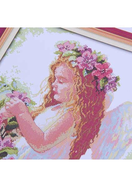 2 Set Dıy El Yapımı Iğne Işi Çapraz Dikiş Set Nakış Kiti 14CT Çapraz Dikişli Ev Dekorasyonu 35X35CM ve 28X42CM (Yurt Dışından) indirimleri