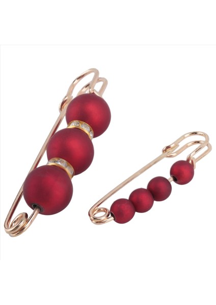 30 Adet Kazak Klipsleri Ağır Hizmet Emniyet Pimleri Beyaz Inci Broş Pim Elbise Klips Şapka Şal Pim Rinestone Emaye Pimleri (Yurt Dışından) fiyatları