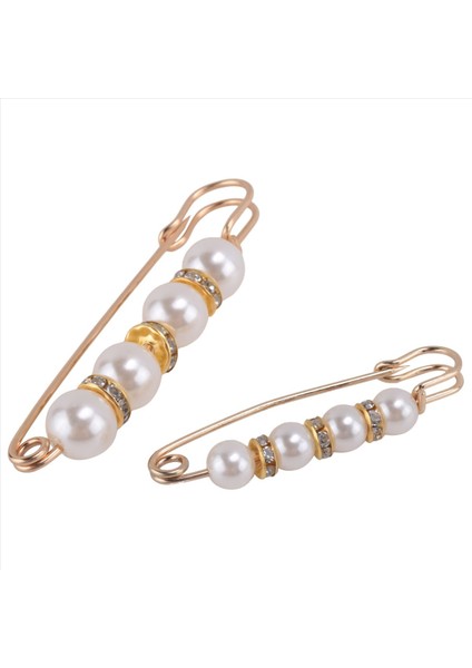 30 Adet Kazak Klipsleri Ağır Hizmet Emniyet Pimleri Beyaz Inci Broş Pim Elbise Klips Şapka Şal Pim Rinestone Emaye Pimleri (Yurt Dışından) indirimleri