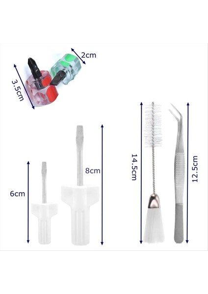 Dikiş Makinesi Temizleme Kiti 8 Adet Dikiş Makinesi Onarım Aletleri Dikiş Makinesi Için Çift Başlı Fırça (Yurt Dışından) fiyatları