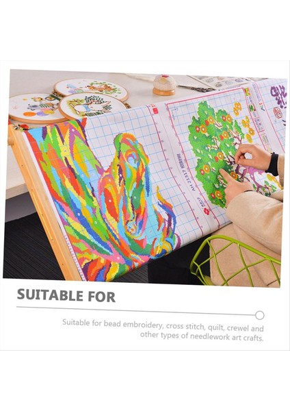 1 Set Nakış Tutucu Nakış Kapitleme Çerçeve Quilling Aracı Nakış Malzemeleri Nakış Stand Seçimi (Yurt Dışından) fiyatları