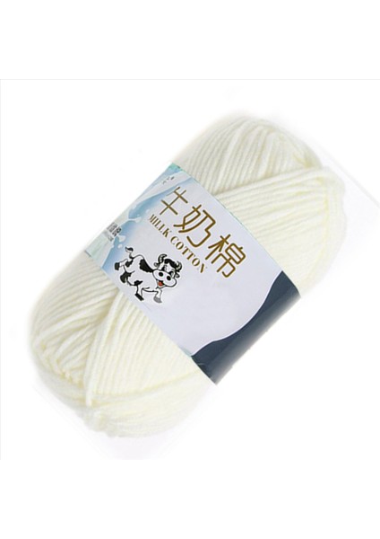 3 Grup Süt Pamuk Yün Ipliği El Örtüsü Için Yumuşak (Beyaz) Hat Yaklaşık 2 5 mm (Yurt Dışından) fırsatları