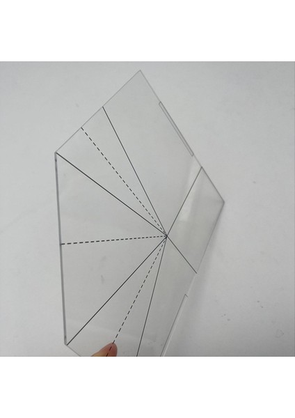 Katlanabilir Gıda Sepeti Dikme Şablonu Katlanabilir Gıda Sepeti Dikiş Cetvel Zemin Mat Çanta Cetvel 10 Inç (Yurt Dışından) modelleri