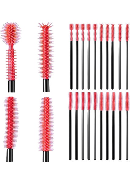 20 Pcs Cryn Gözleşme Makinesi Temizleme Fırçaları Yeniden Kullanılabilir Silikon Yoğun Kıl Temizleme Fırçaları Dikiş Makinesi Için (Yurt Dışından)