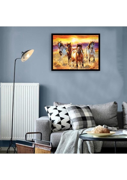 2x Tam Matkap Kare Elmas Diy Elmas Boya Atı Elmas Nakış Çapraz Dikiş Rhinestone Çalıştır (Yurt Dışından) indirimleri